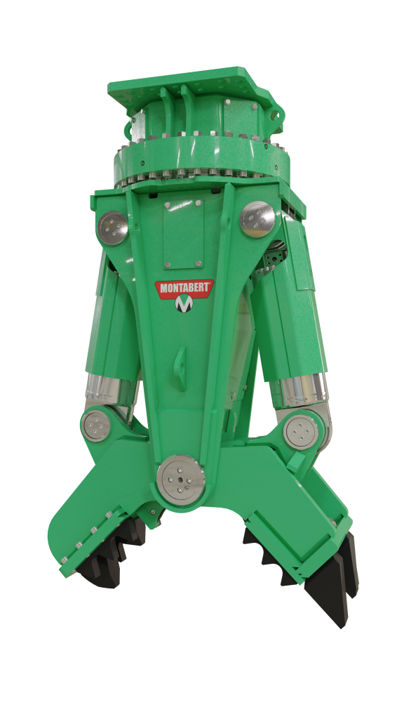 Multiprocessor HCM 700 P with pulverizer jaws